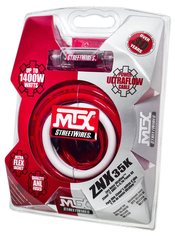 MTX StreetWires ZNX35K 2 AWG Amplifier Power Kit