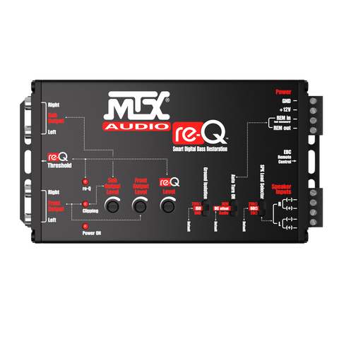 MTX Premium Hi-Low Speaker Level to RCA Converter re-Q