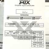 MTX Audio Thunder Series 2500W RMS Premium Subwoofer Amplifier - TH2500.1