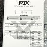 MTX Audio Thunder Series 800W RMS Premium 4 Channel Amplifier - TH800.4